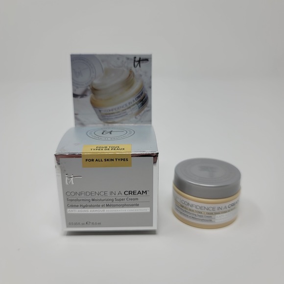 it cosmetics Other - IT Cosmetics Confidence In A Cream Moisturizing Anti-Aging Super Cream 0.5oz New